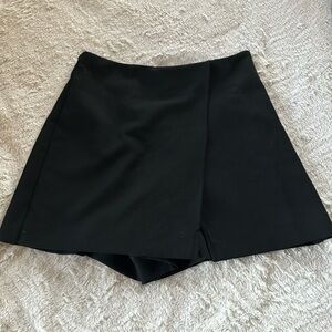 Zara Black Skort